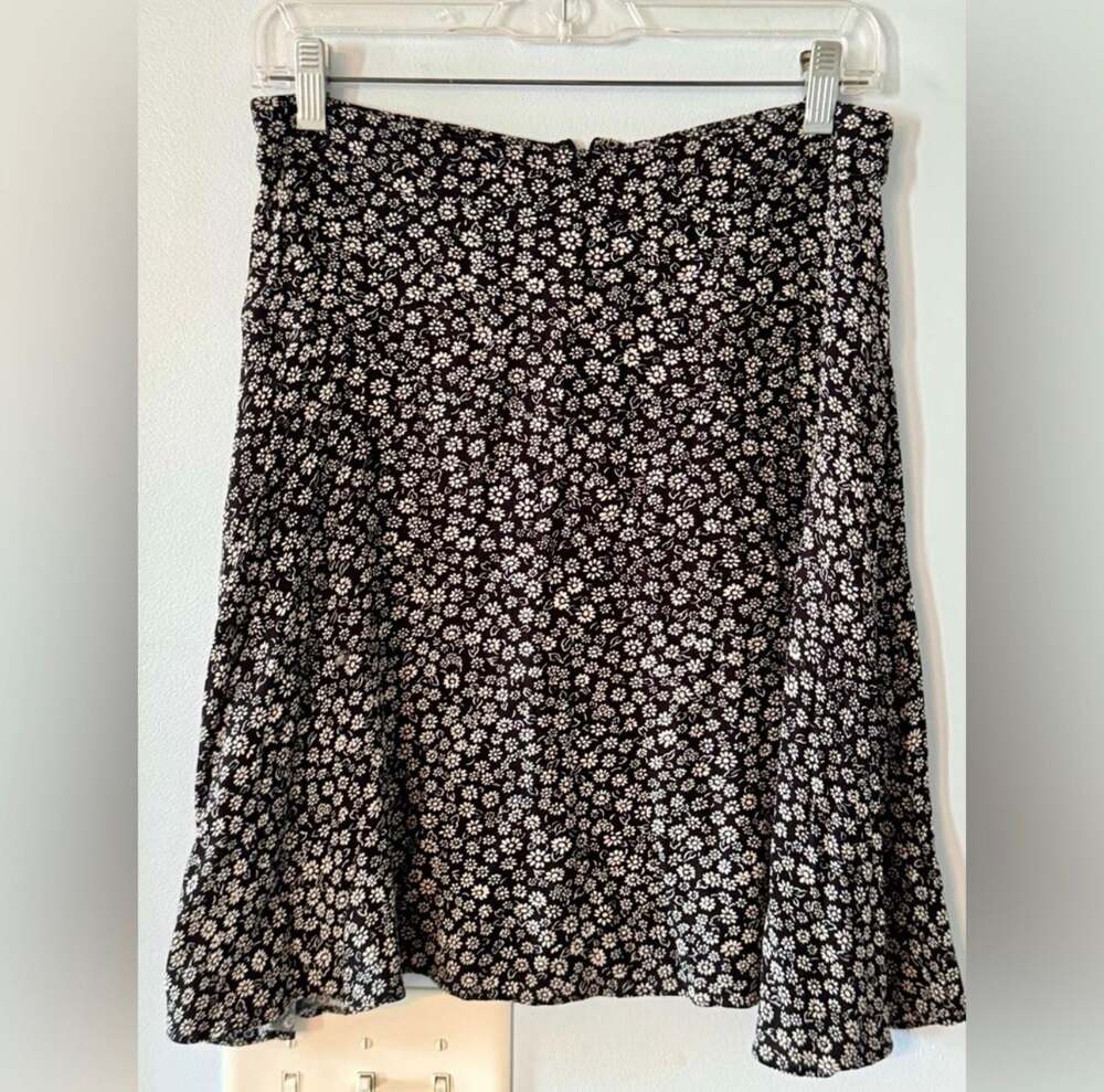 Madewell Floral Skirt ~ Cottagecore Coquette Soft Girl Boho Indie Daisy Skater